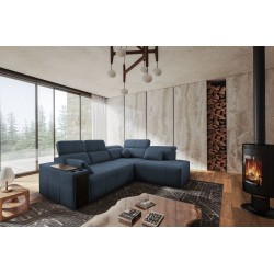 Sofá esquinero Milano VII con función de cama | Mueble elegante para tu sala de estar