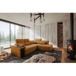 Ecksofa Milano VII mit Schlaffunktion | Elegantes Möbelstück für Ihr Wohnzimmer