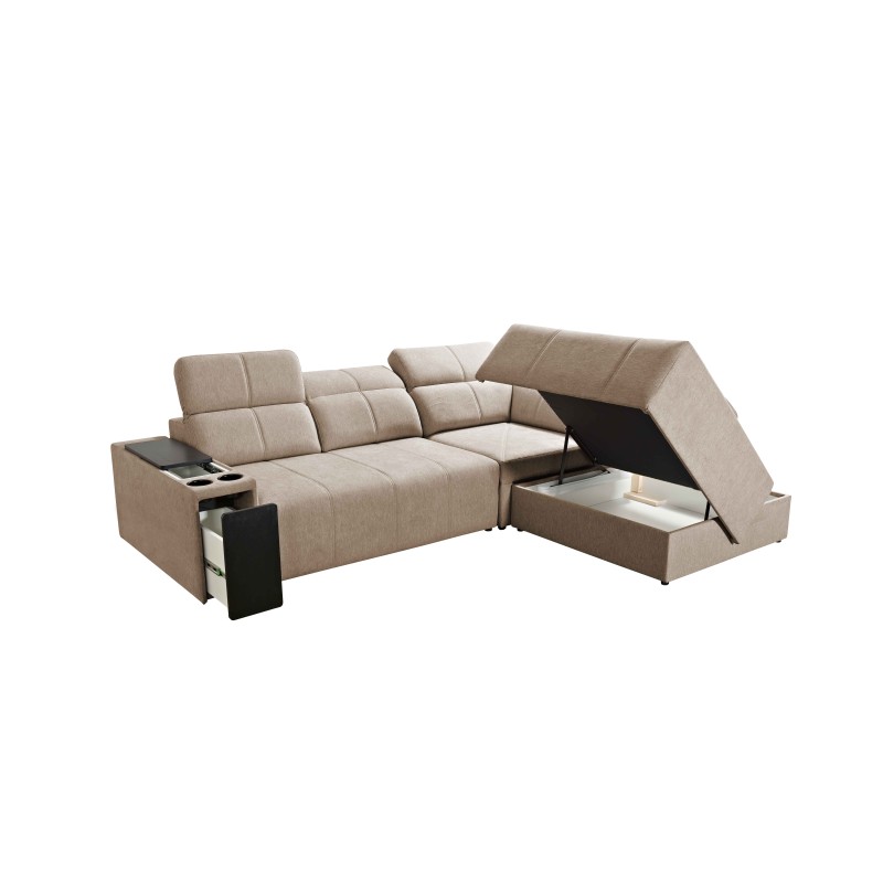 Milano VII Corner Sofa with Sleeping Function | Elegant Furniture for Your Living Room