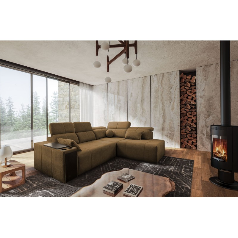 Ecksofa Milano VII mit Schlaffunktion | Elegantes Möbelstück für Ihr Wohnzimmer