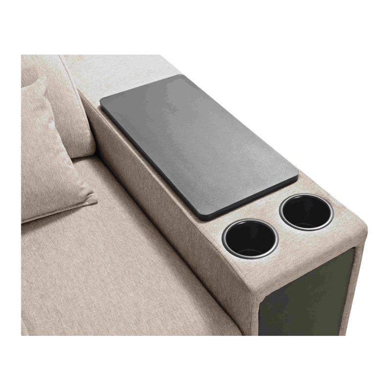 Ecksofa Milano VII mit Schlaffunktion | Elegantes Möbelstück für Ihr Wohnzimmer