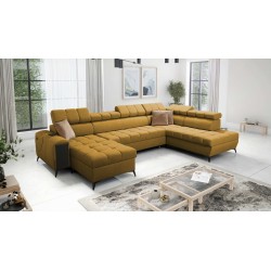 U-shaped Venna VI corner sofa with sleeping function | Furniture for You