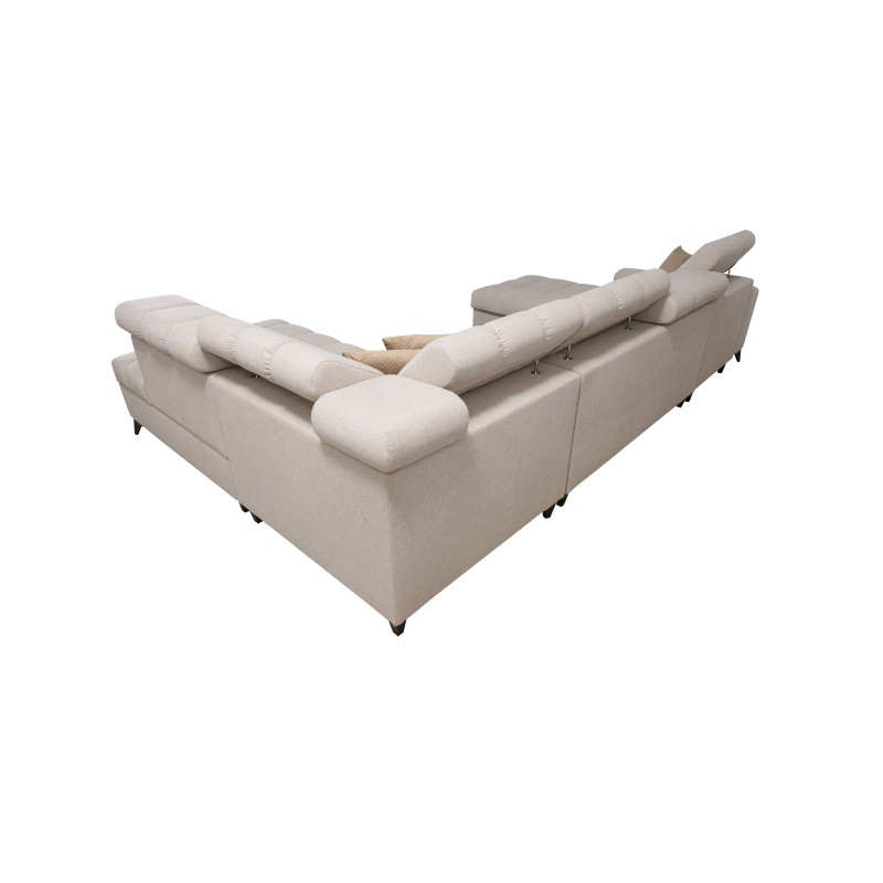 Sofá en forma de U Venna VI con función para dormir | Muebles para Ti