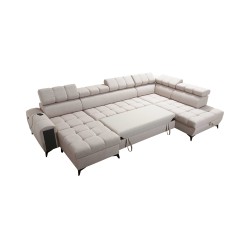 Sofá en forma de U Venna VI con función para dormir | Muebles para Ti