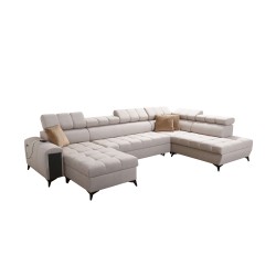 U-shaped Venna VI corner sofa with sleeping function | Furniture for You
