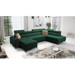 Sofá en forma de U Venna VI con función para dormir | Muebles para Ti