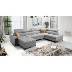 Sofá en forma de U Venna VI con función para dormir | Muebles para Ti