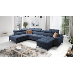 U-shaped Venna VI corner sofa with sleeping function | Furniture for You