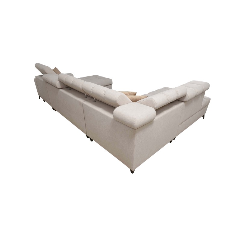 U-shaped Venna VI corner sofa with sleeping function | Furniture for You