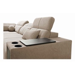 Sofá esquinero Milano VII con función de cama | Mueble elegante para tu sala de estar