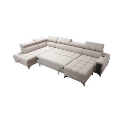 U-shaped Venna VI corner sofa with sleeping function | Furniture for You