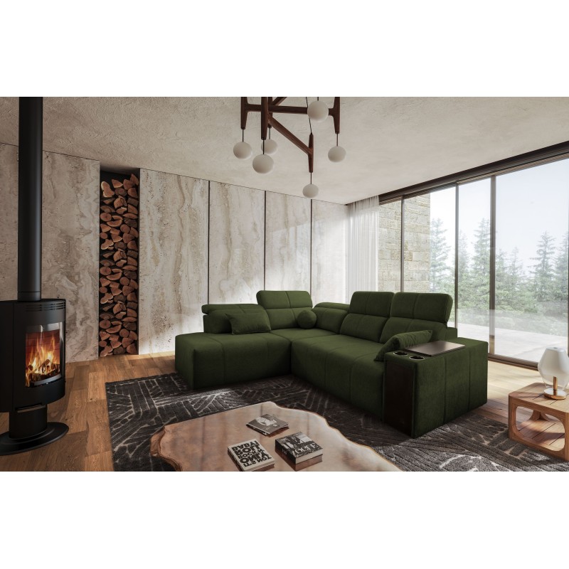 Ecksofa Milano VII mit Schlaffunktion | Elegantes Möbelstück für Ihr Wohnzimmer