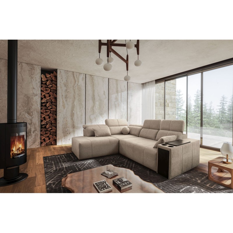 Milano VII Corner Sofa with Sleeping Function | Elegant Furniture for Your Living Room