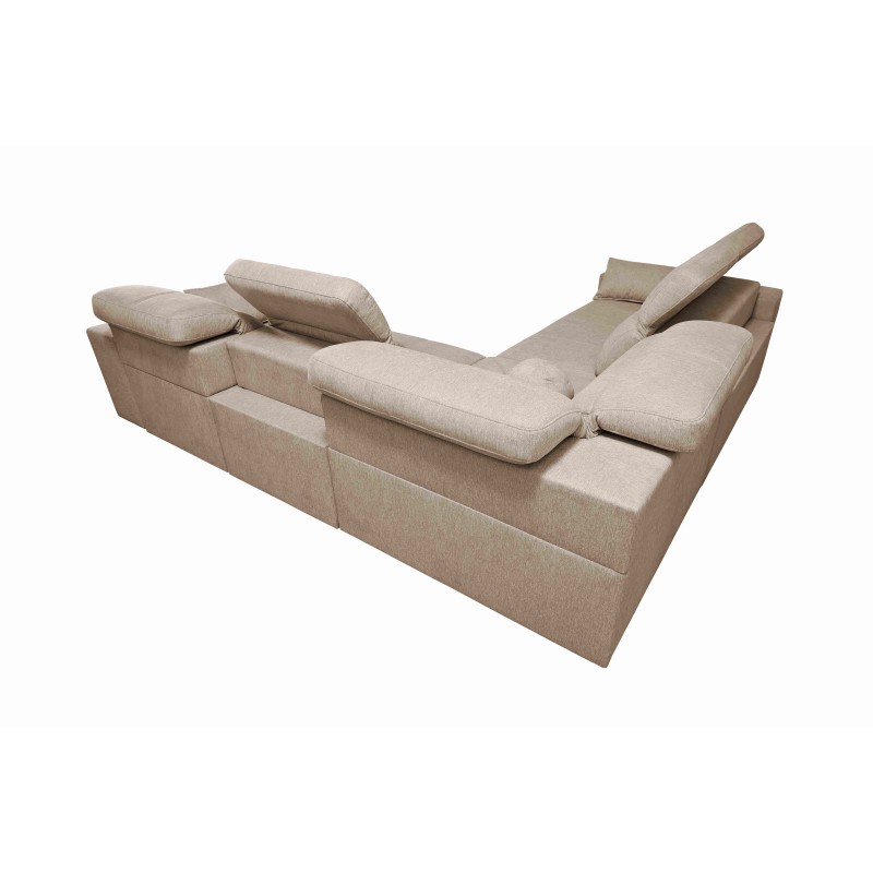 Milano III Mix corner sofa with a sleeping function (Weave, Verita 80) | Your living room full of comfort