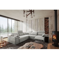 Milano III Mix corner sofa with a sleeping function (Weave, Verita 80) | Your living room full of comfort