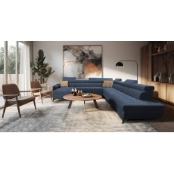 bMeta Title:/b Sofá Esquinero Venna XIII con función para dormir Plusz, Avra 14 | Muebles excepcionales, funcionales y elegantes