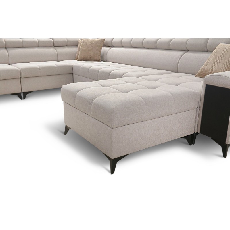 **Meta Title:** Venna XIII Corner Sofa with Sleeping Function Plush, Avra 7 | Unique, Functional, and Stylish Furniture
