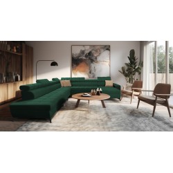bMeta Title:/b Sofá Esquinero Venna XIII con función de cama Plusz, Avra 12 | Muebles excepcionales, funcionales y elegantes