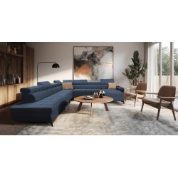 bMeta Title:/b Ecksofa Venna XIII mit Schlaffunktion Plusch, Avra 14 | Einzigartige, funktionale und stilvolle Möbel