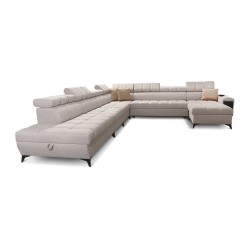 bMeta Title:/b Venna XIII Corner Sofa with Sleeping Function Plush, Avra 16 | Exceptional, Functional, and Stylish Furniture