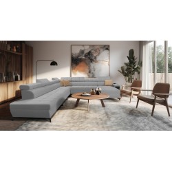 bMeta Title:/b Venna XIII Corner Sofa with Sleeping Function Plush, Avra 16 | Exceptional, Functional, and Stylish Furniture