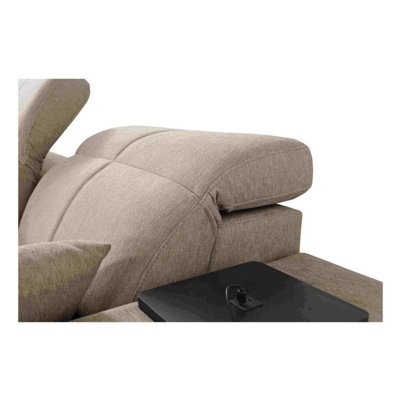 Milano III Mix corner sofa with sleeping function (Weave, Verita 88) | Your living room full of comfort