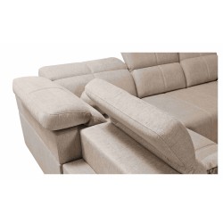 Ecksofa Milano III Mix mit Schlaffunktion (Gewebe, Verita 80) | Ihr Wohnzimmer voller Komfort