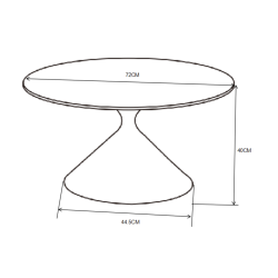 White marble bench 72
