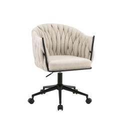 Silla giratoria (beige)