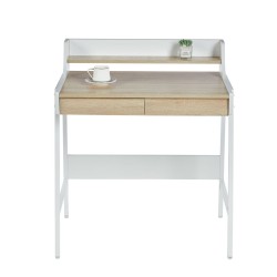 Desk (sonoma oak/white)