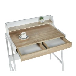 Desk (sonoma oak/white)