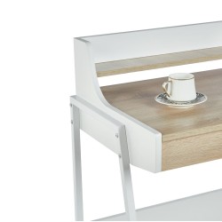 Desk (sonoma oak/white)