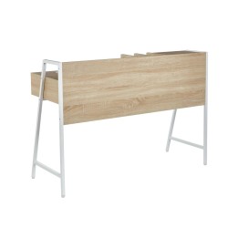 Desk (sonoma oak/white)