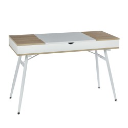 Desk (sonoma oak/white)