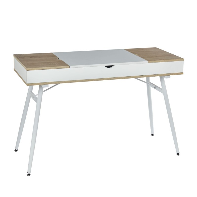 Desk (sonoma oak/white)