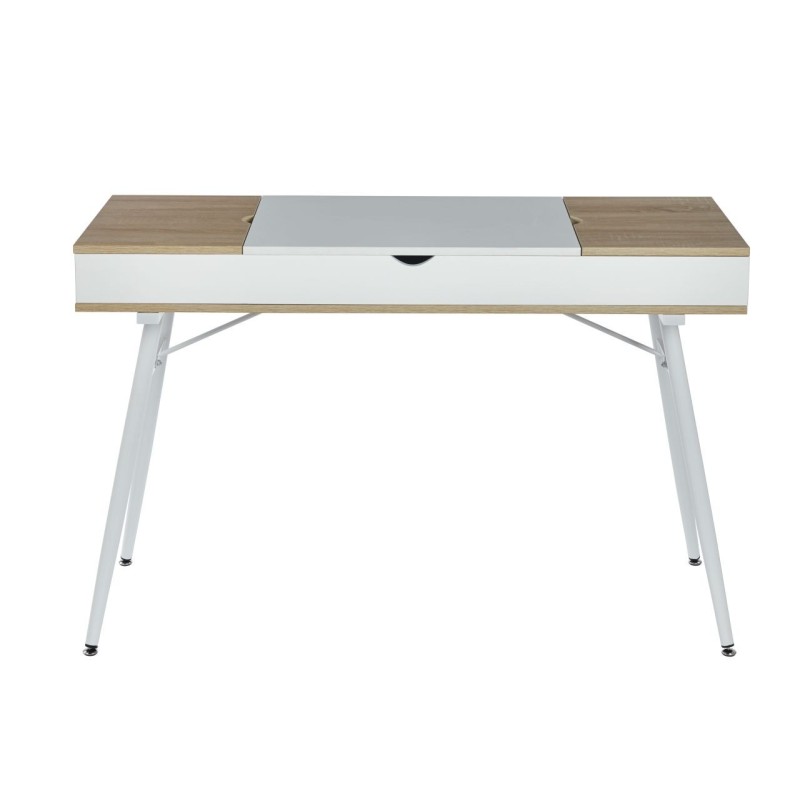 Desk (sonoma oak/white)
