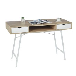 Desk (sonoma oak/white)
