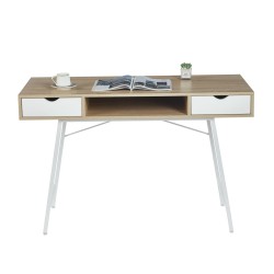Desk (sonoma oak/white)