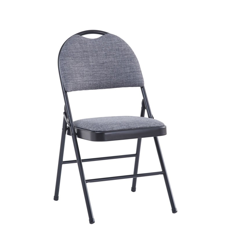 Silla plegable (gris)
