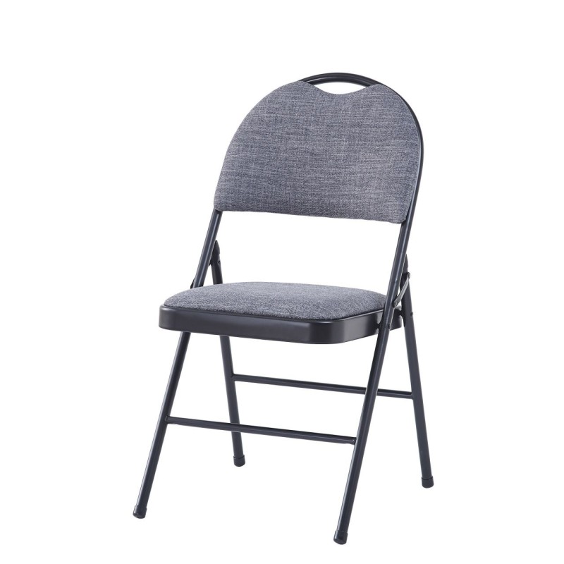 Silla plegable (gris)