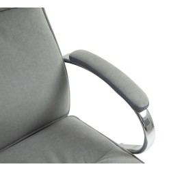 Silla giratoria (gris)