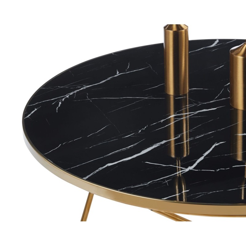 Bench (black marble) 80