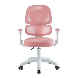 Pink swivel chair