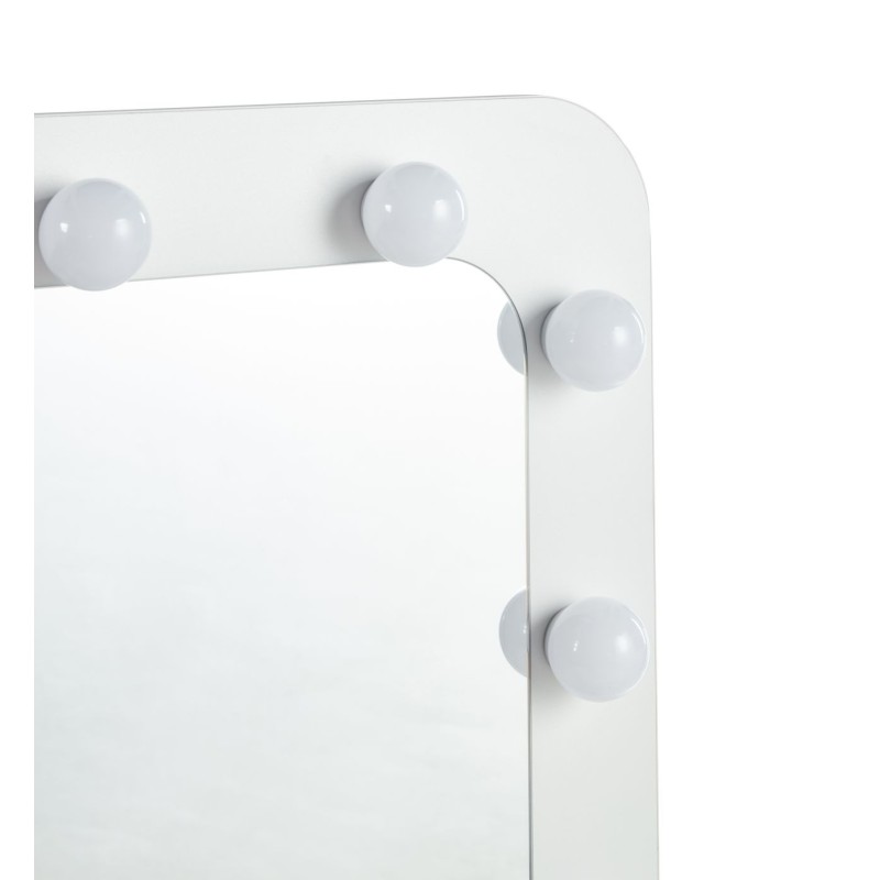 Vanity table with lighting (white)