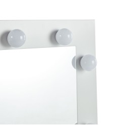 Tocador con iluminación (blanco)