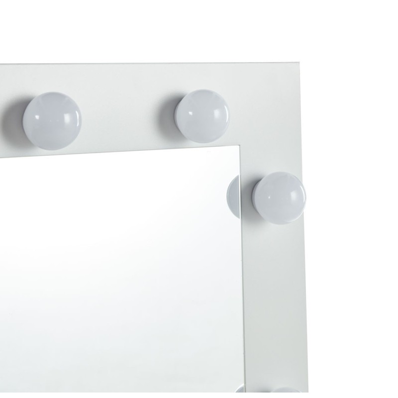 Tocador con iluminación (blanco)