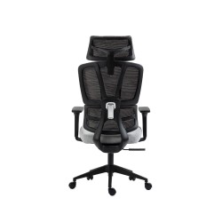 Swivel chair (black-gray)