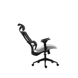 Silla giratoria (negro-gris)