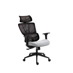 Swivel chair (black-gray)