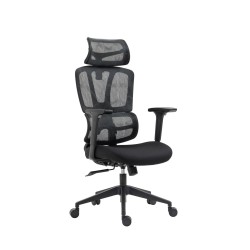 Swivel chair (black)
